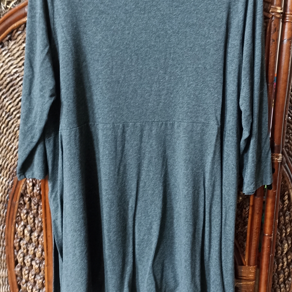 Merona Charcoal Tunic Top